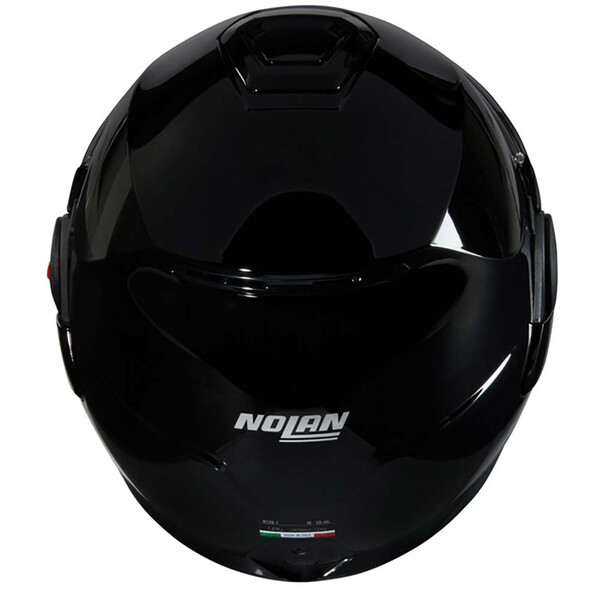 Nolan - Casque N120-1 Classico N-Com Noir Brillant