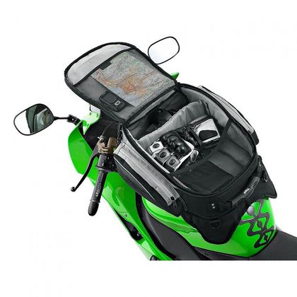 Sacoche réservoir Q Bag Tank Bag 07 magnet (25 à 35 litres) Universel - Noir / Gris