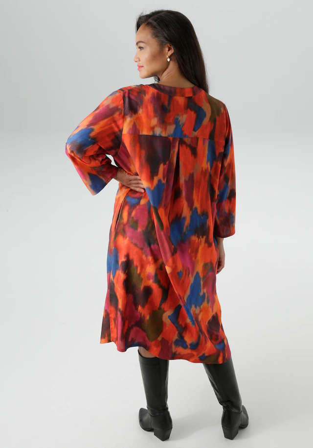 Aniston PLUS Druckkleid extravaganter, grafischer Druck