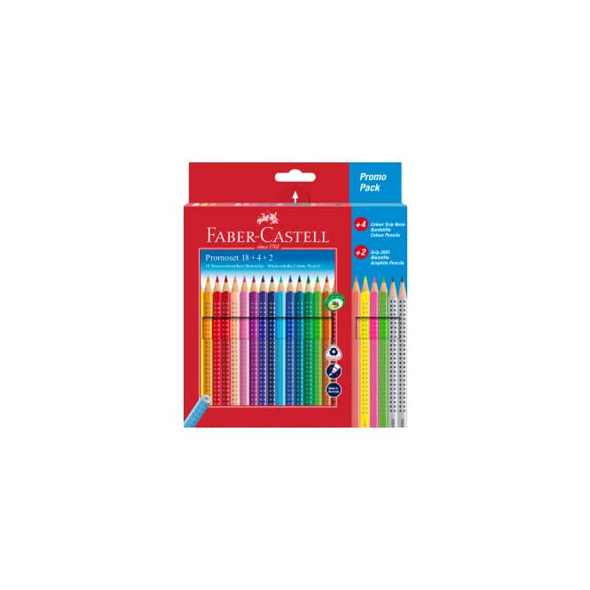 Promoset 18+4+2 - Colour Grip - neon