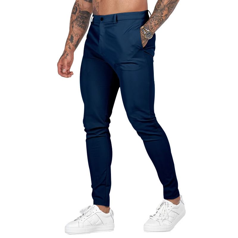 Blueforce - Low Rise Plain Cropped Skinny Broek