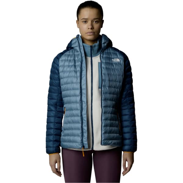 Doudoune ski THE NORTH FACE W BETTAFORCA LT DOWN HOODIE ALGAE BLUE/MIDNIGHT PETROL