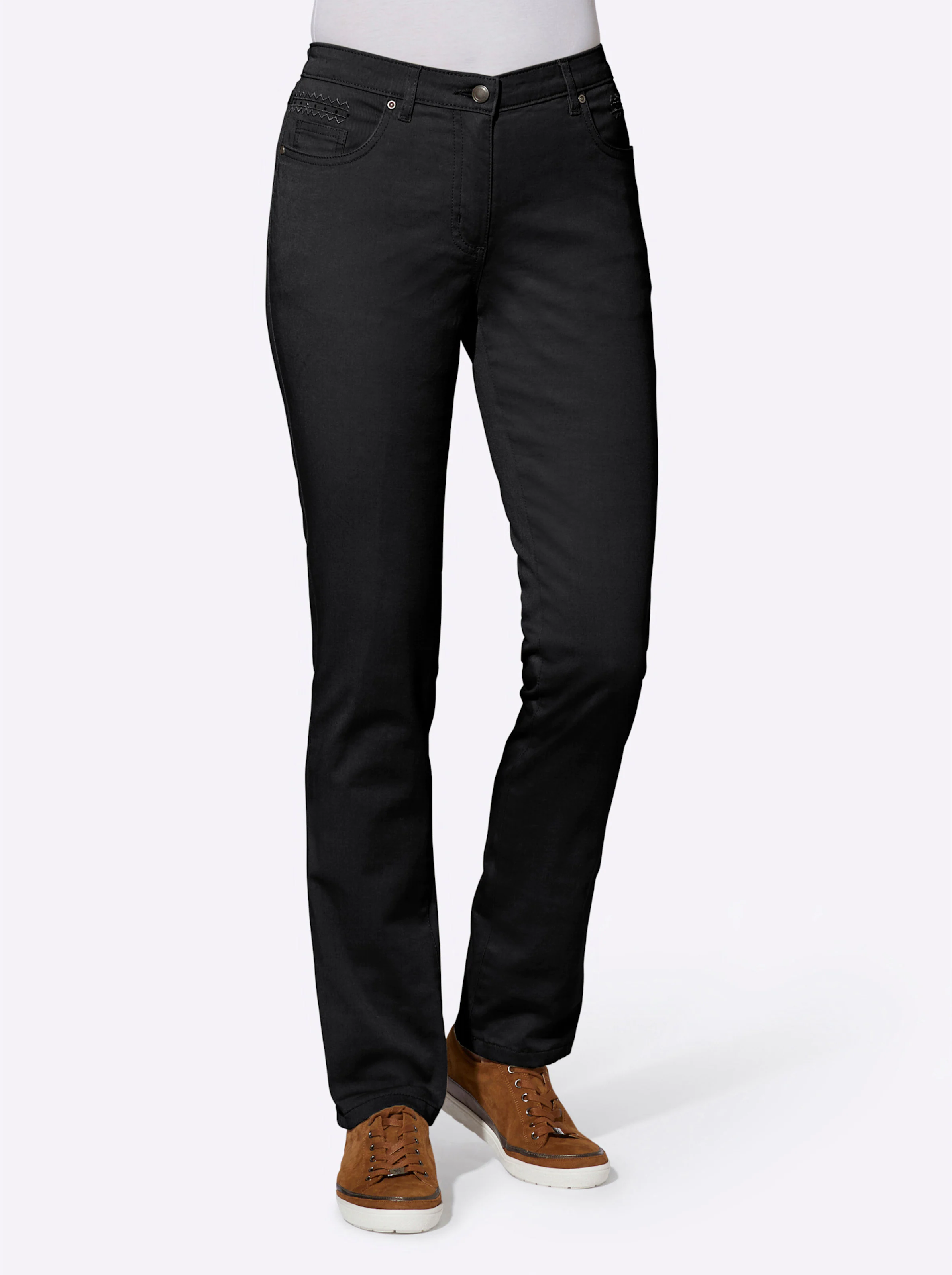 Jeans in schwarz