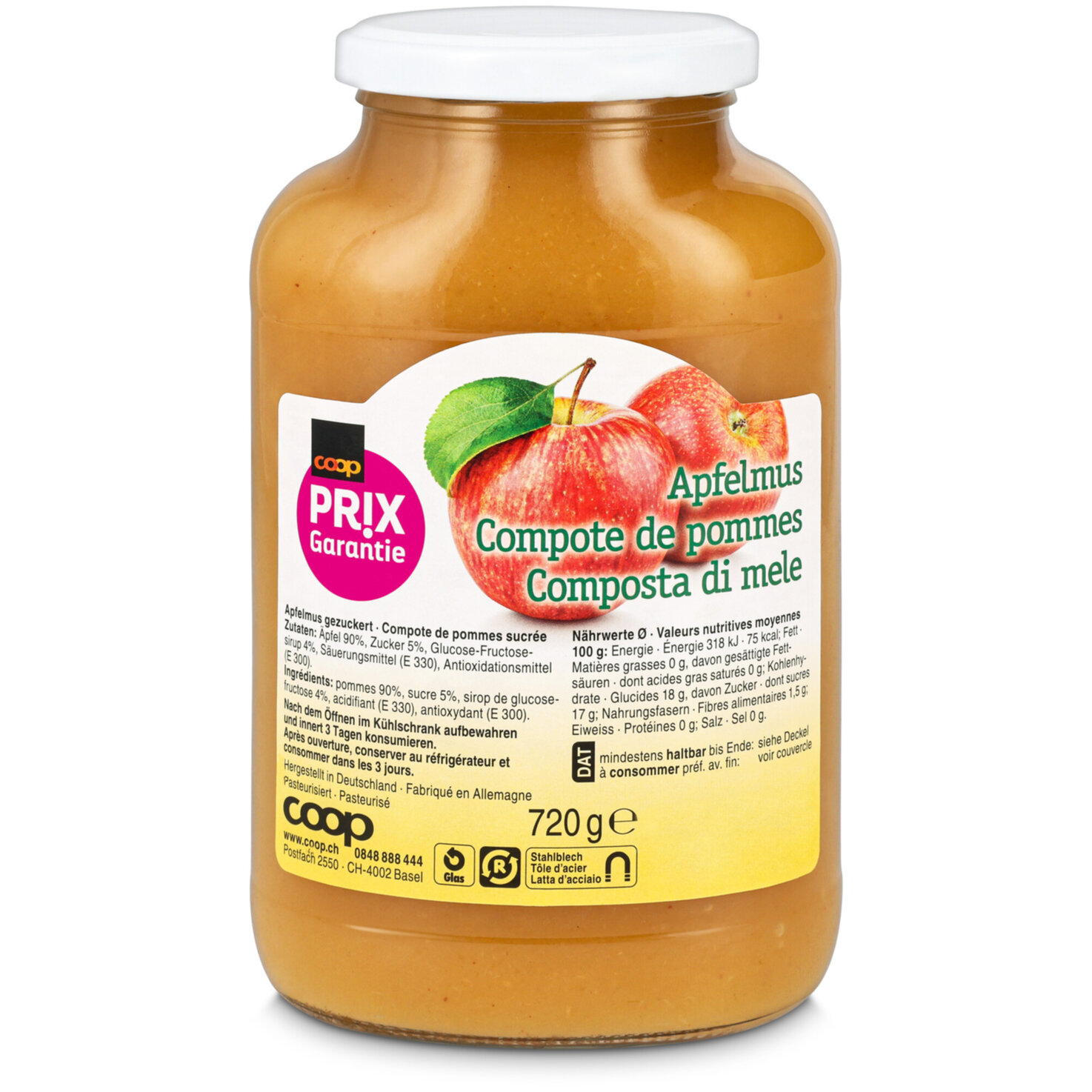 Prix Garantie Apfelmus