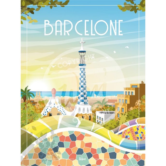 Puzzle 1000 pièces : Barcelone