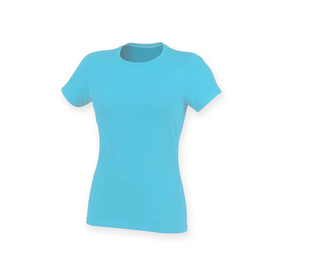 Skinnifit SK121 - Tee-Shirt Femme Stretch Coton