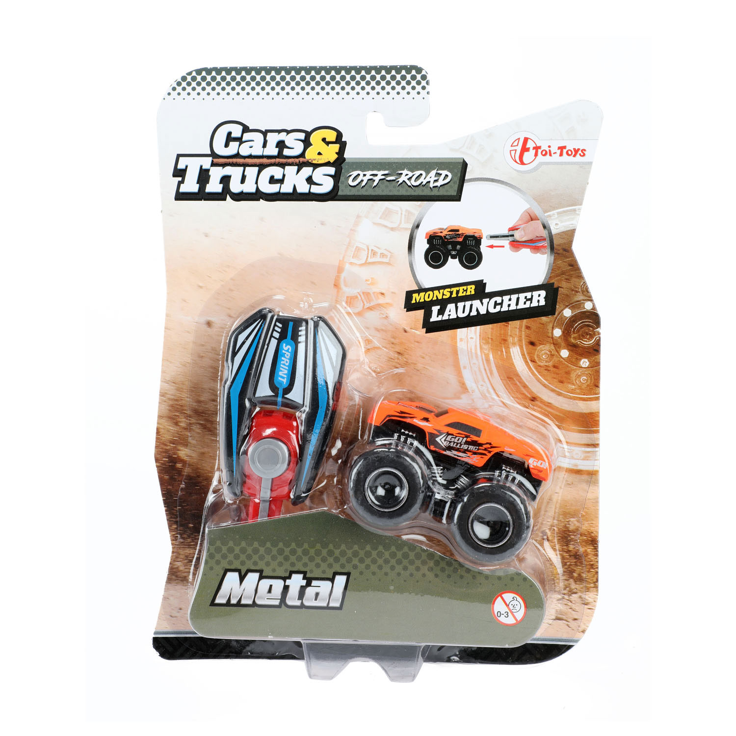 Cars & Trucks Afschiet Mini Monster Truck