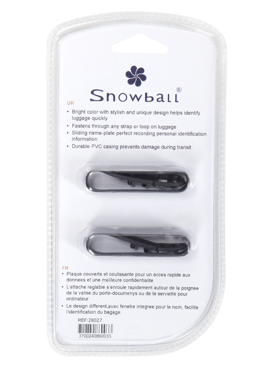 Set de 2 porte-adresses Snowball Graffiti
