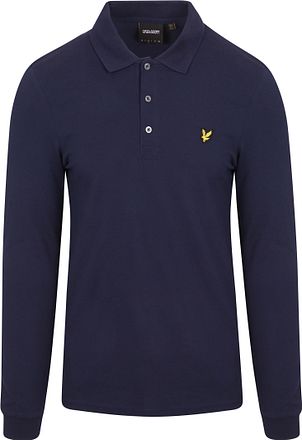 Lyle and Scott Longsleeve Polo Navy LP400VOG-Z99 kopen