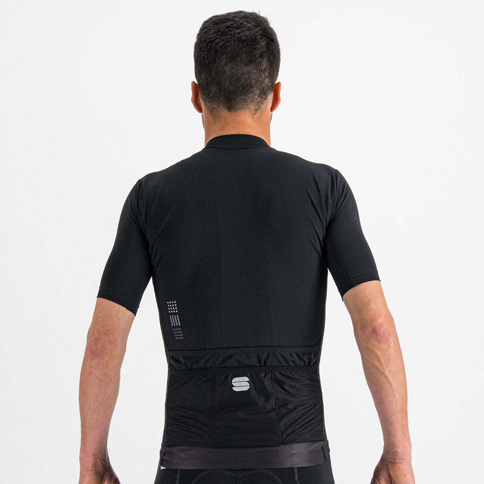 Sportful Supergiara Fietsshirt Korte Mouwen Zwart Heren
