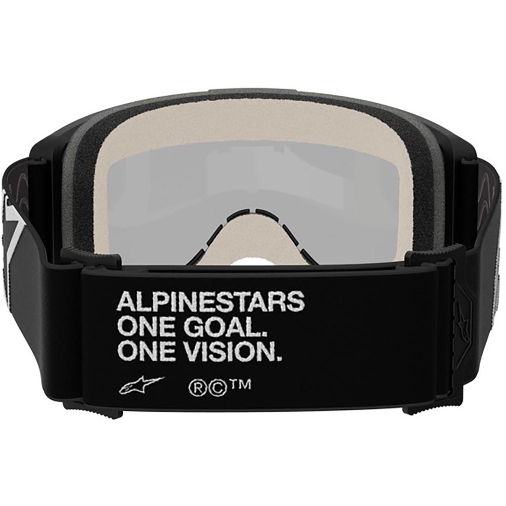 Alpinestars - Masque Vision 5 Corp Mirror Noir / Blanc / Argent
