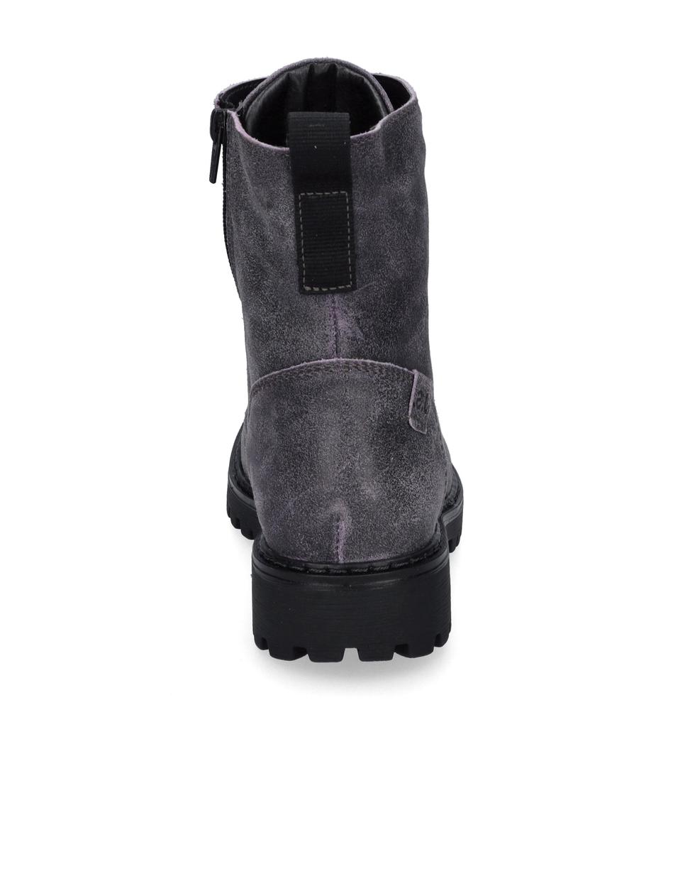 Stiefel Marta 16, asphalt-viola