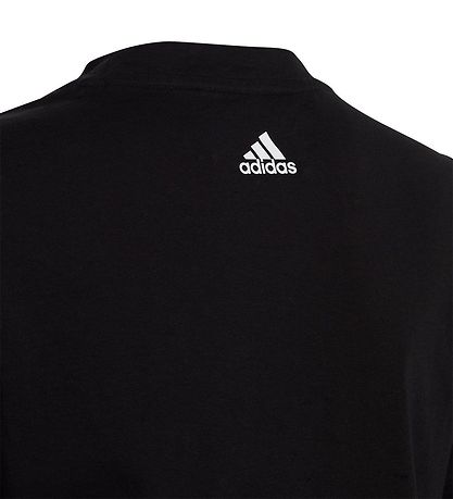 adidas Performance T-Shirt - U LIN Tee - Schwarz/Weiß