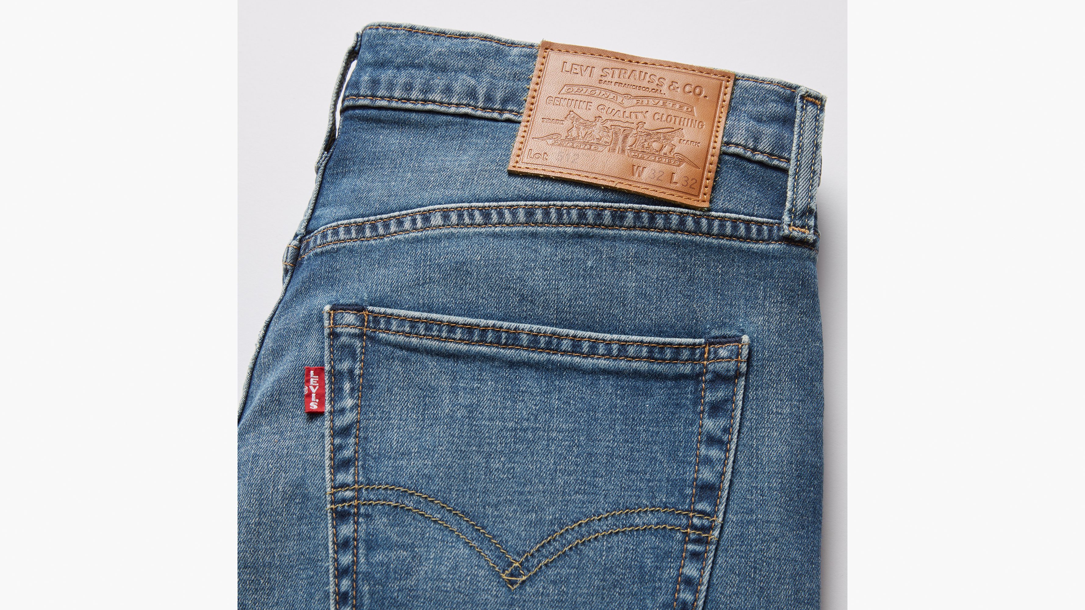 Jean 512™ Slim fuselé Lightweight - Poolside Destructed Performance Cool - Bleu