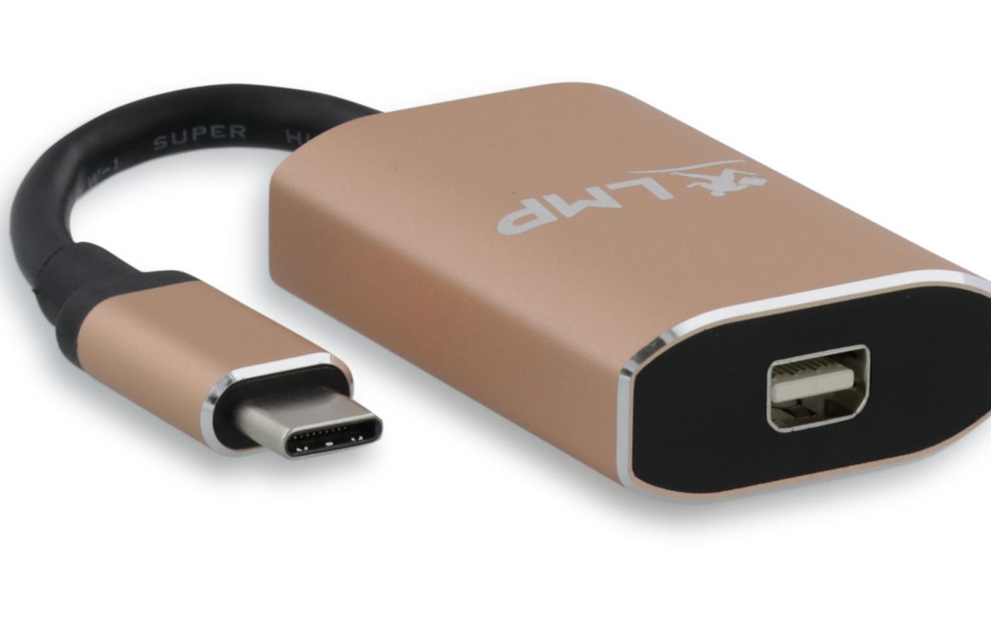 Adapter USB Type-C - Mini-DisplayPort, GoldLMP USB-C zu Mini-DisplayPort Adapter