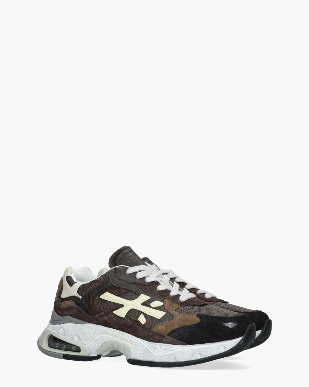 Premiata Sharky 320 Bruin Herensneakers