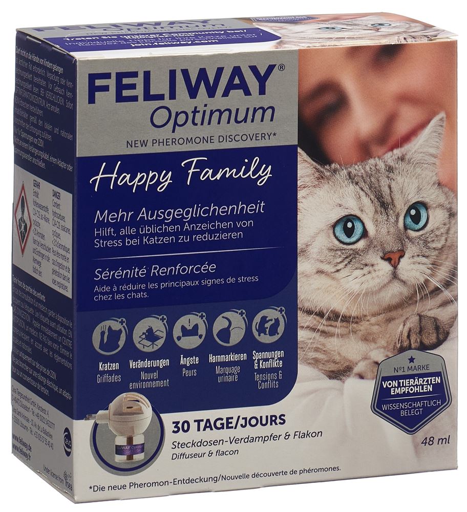 FELIWAY Optimum Zerstäuber<br>1 Stück, mit Nachfüllflasche 48ml