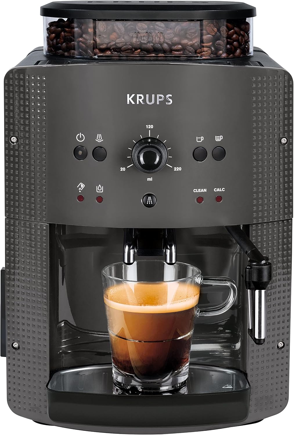 KRUPS 810B EA 810 B, Mtal, 2 kilograms, Black, Titanium