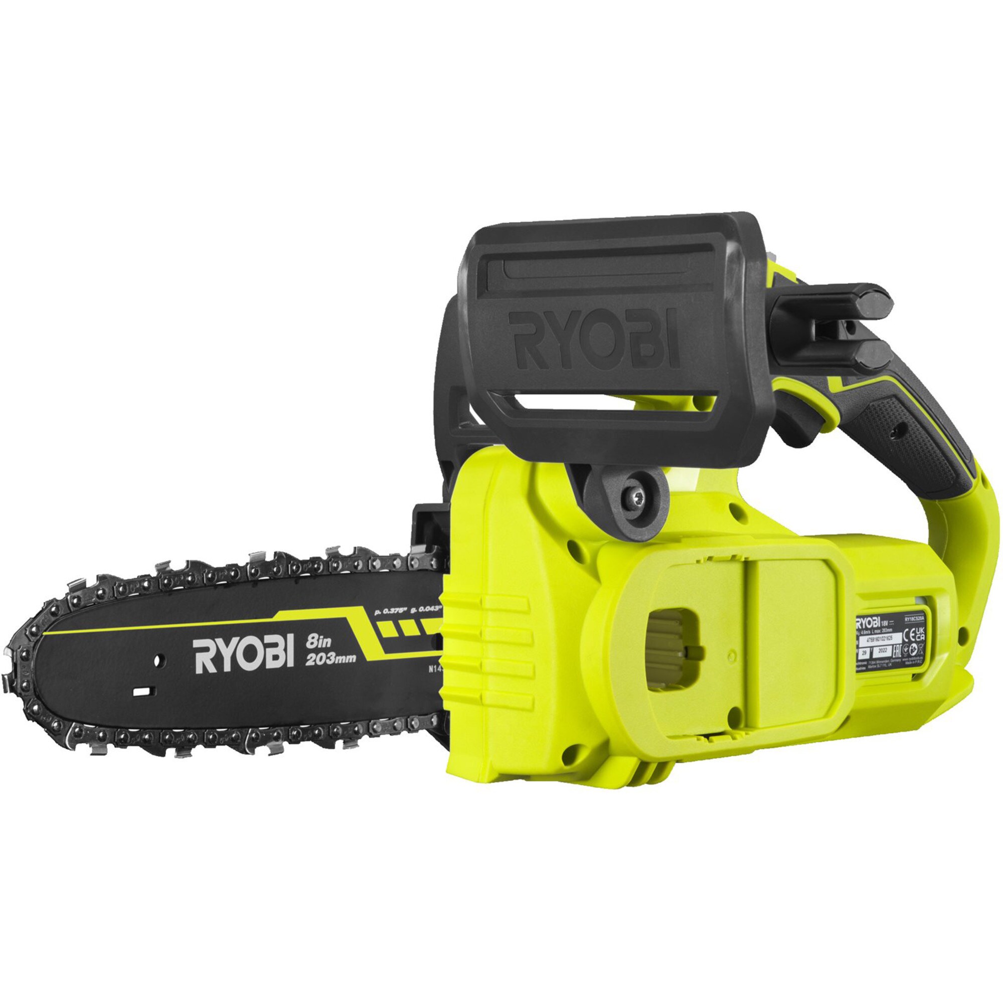 Ryobi Kettensäge ONE+ Akku-Kettensäge RY18CS20A-0, 18Volt