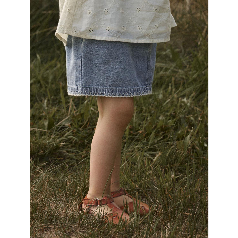 Køb Lil'Atelier Medium Blue Denim Nmffunda Loose Dnm Nederdel 5552-Fd Lil
