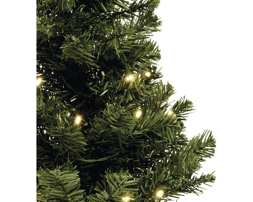Kunstkerstboom Lafiora in jutezak H 60 cm LED