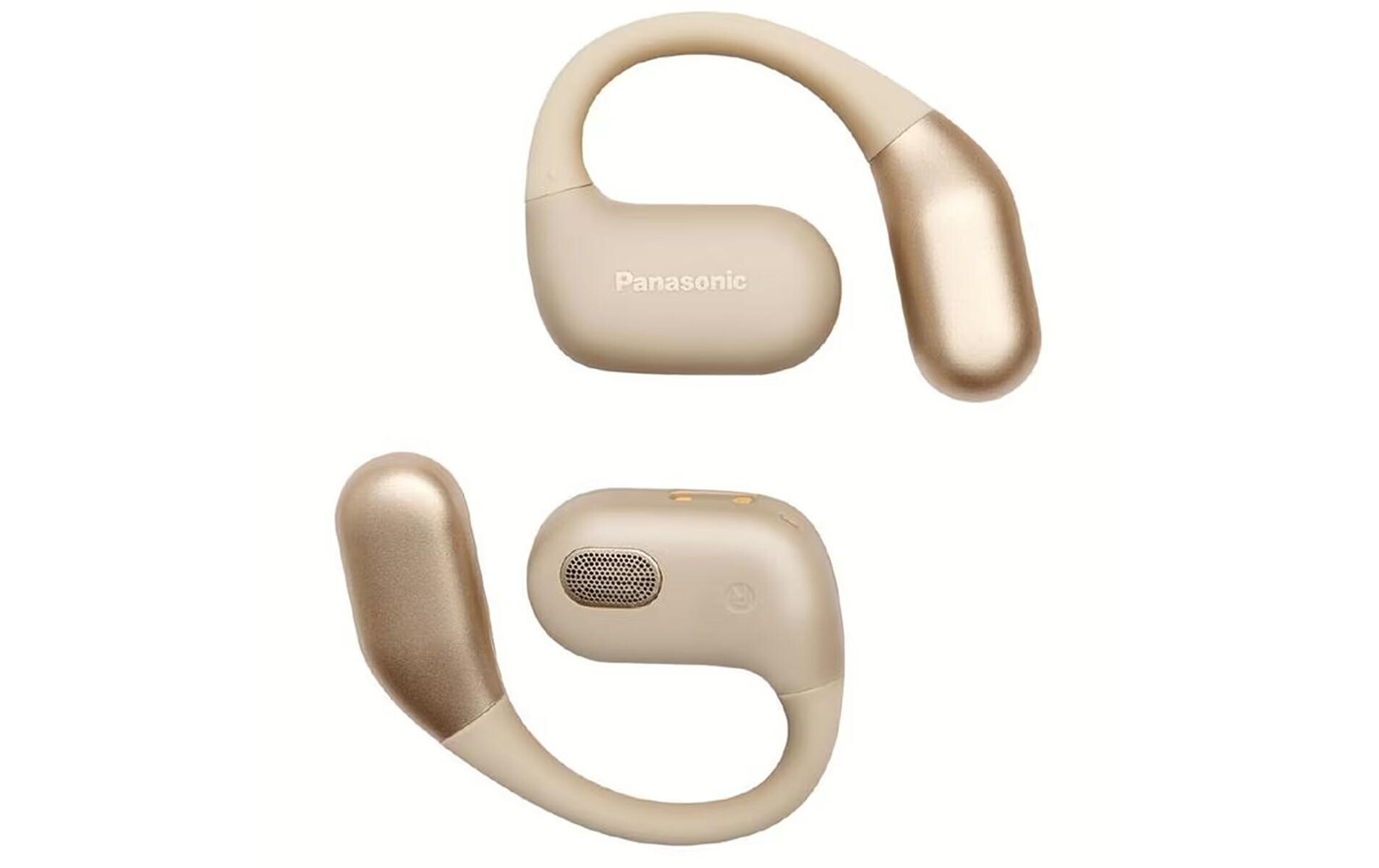 True Wireless Open-Ear RB-F10 Beige<br>Kabellose Sport-Ohrhörer mit offener Passform