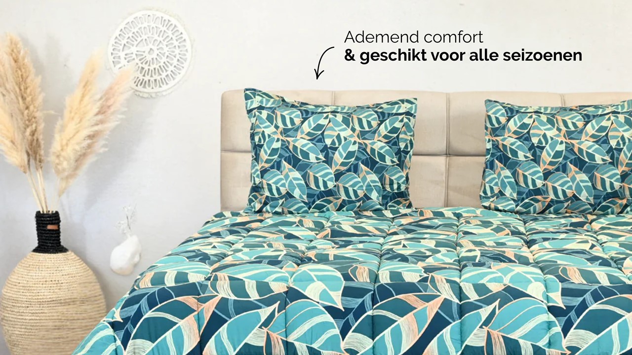 HappyBed Golden Oase - dekbed zonder overtrek