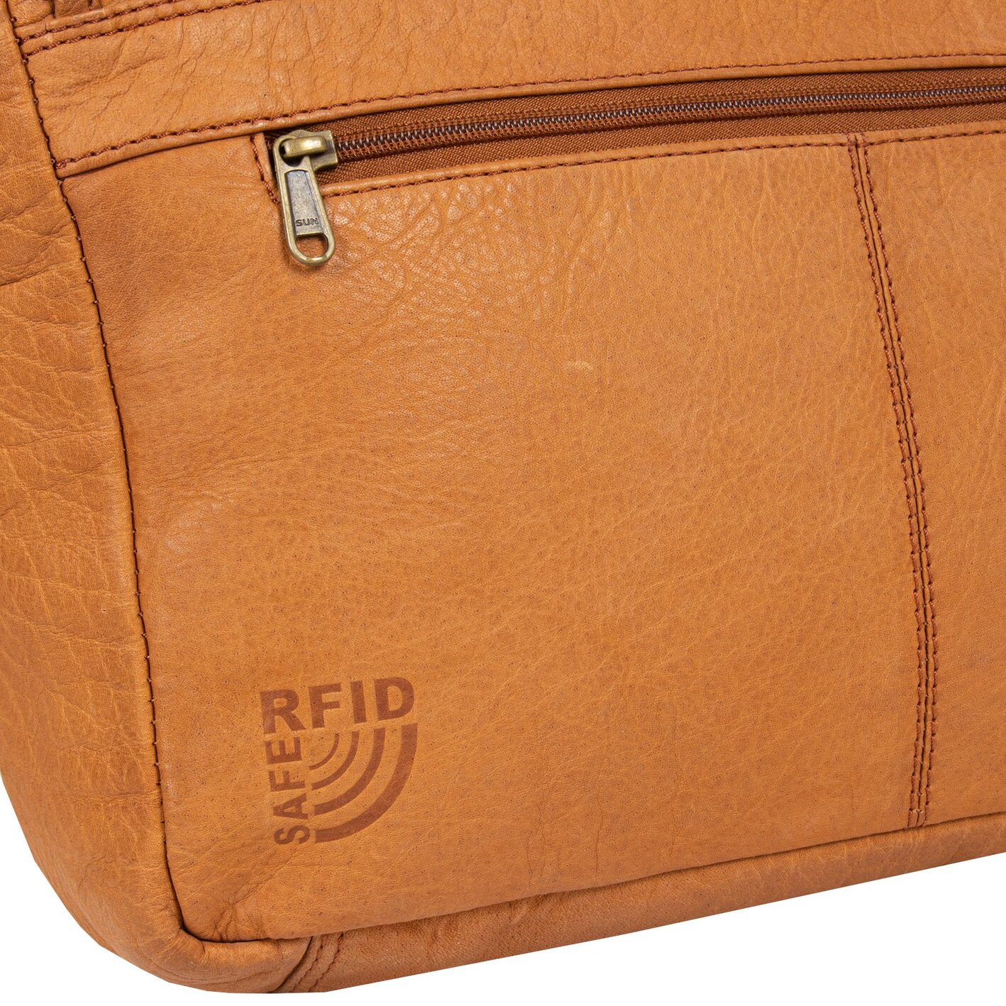 Justified Annapurna Flap-over Bag A4 Cognac