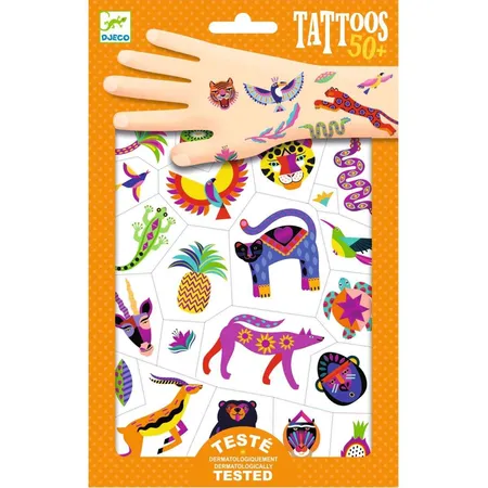 Djeco Tattoos: Wilde Schönheit