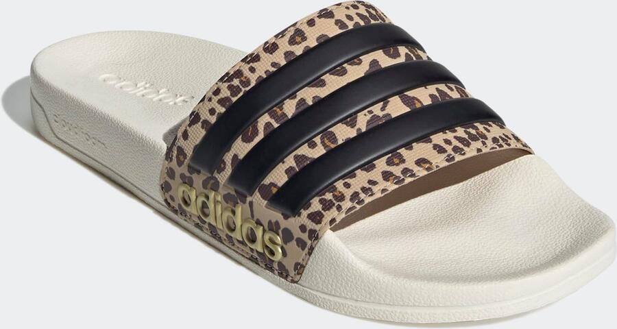 ADIDAS PERFORMANCE Muiltjes 'Adilette Shower' beige bruin goud zwart wit
