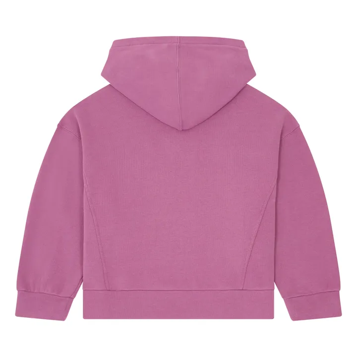 Hundred Pieces Sweat A Capuche en Coton Bio | Violet