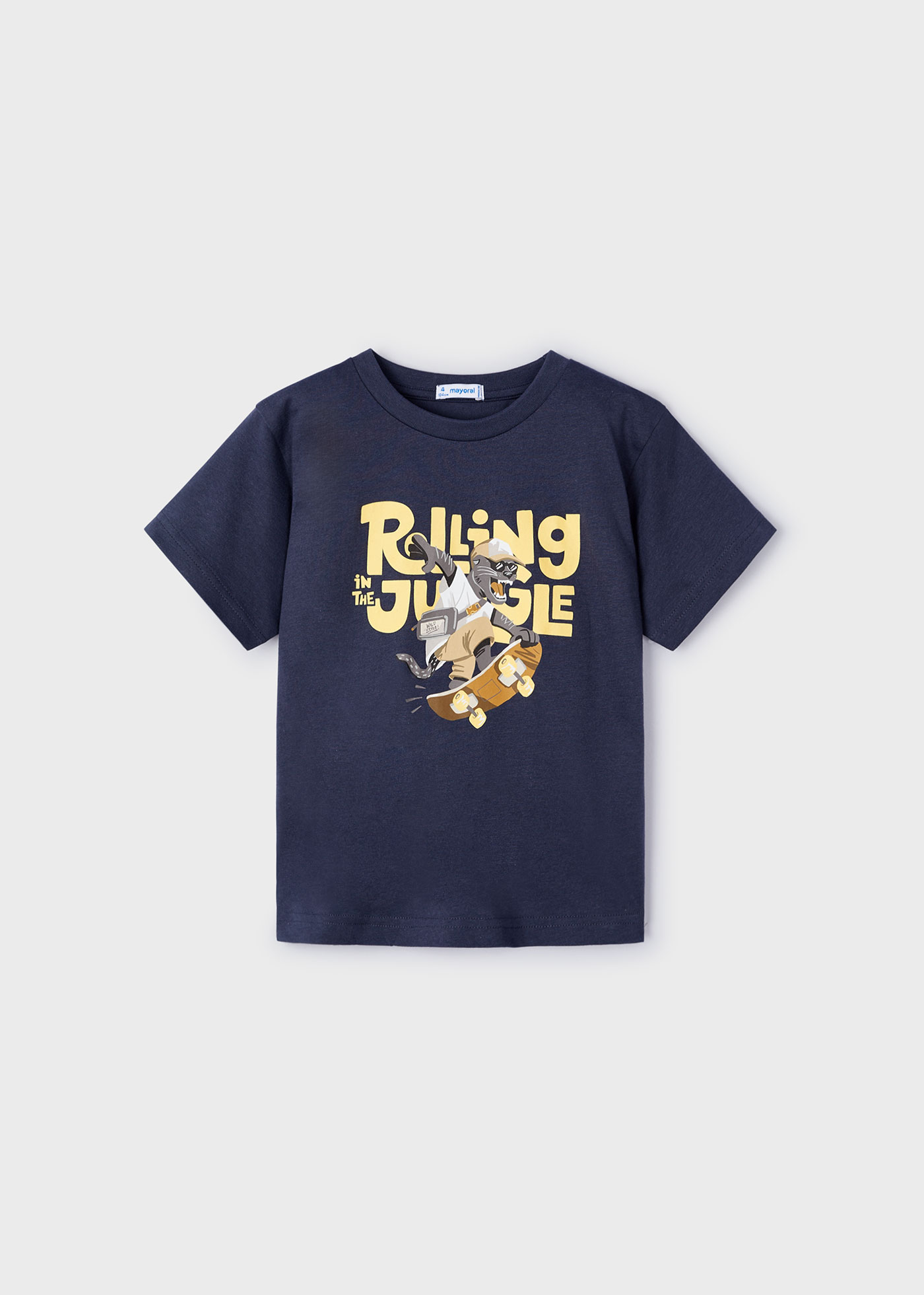 Camiseta estampada Better Cotton para meninos