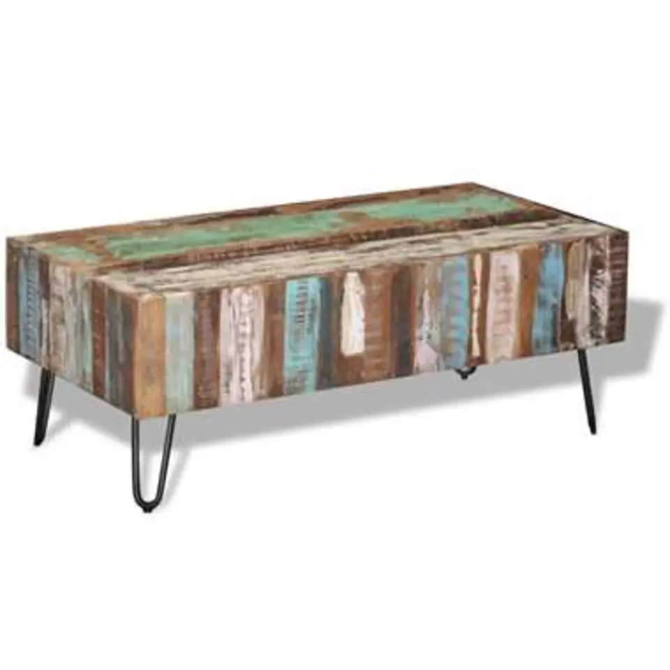 vidaXL - Salontafel - Multikleur - Hout