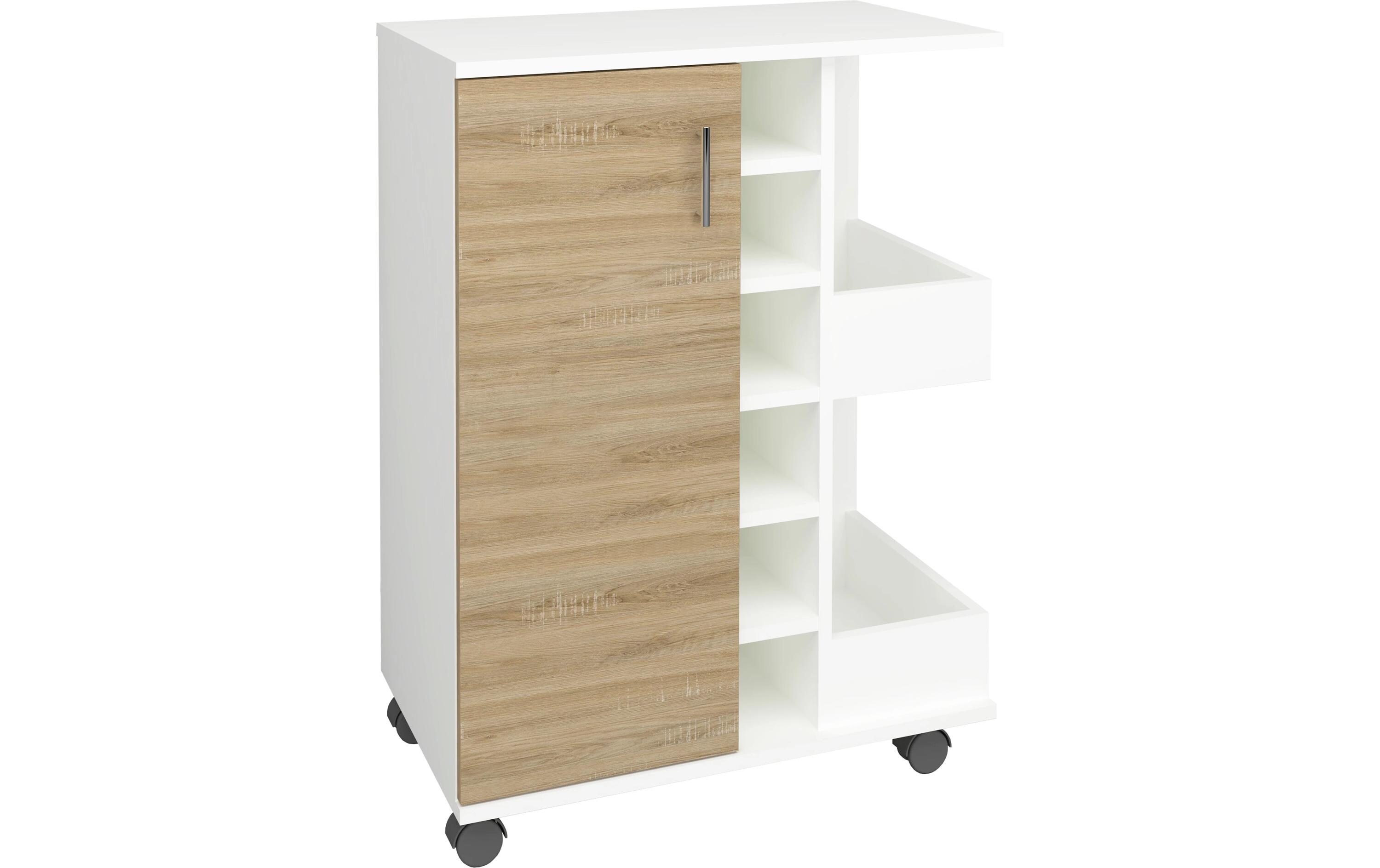 Küchenwagen Esilo M 63 x 85 x 40 cm, Sonoma-Eiche<br>Servierwagen für die Küche