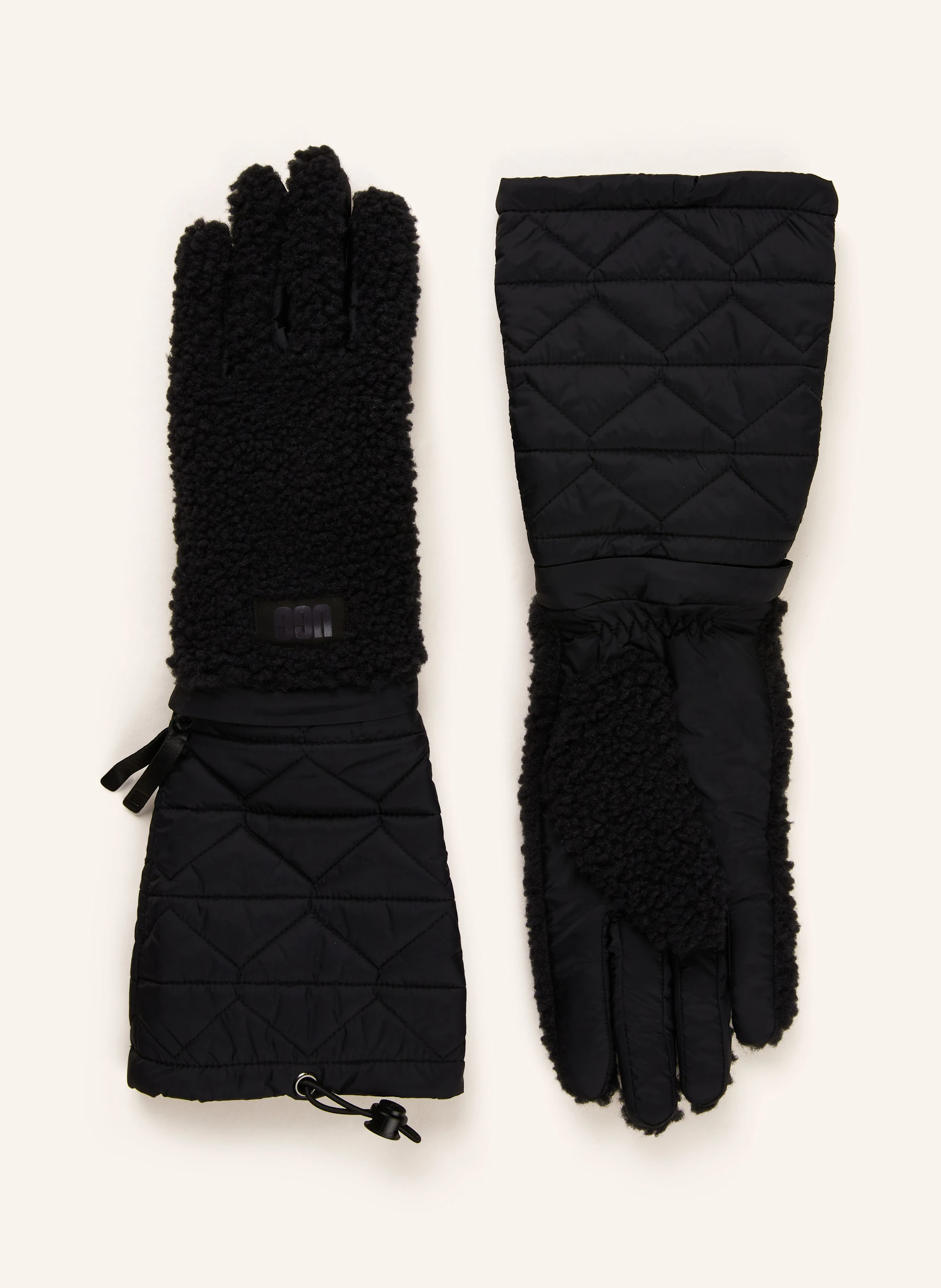 UGG Handschuhe im Materialmix