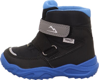 Superfit Glacier GTX Vintersko, Black/Blue