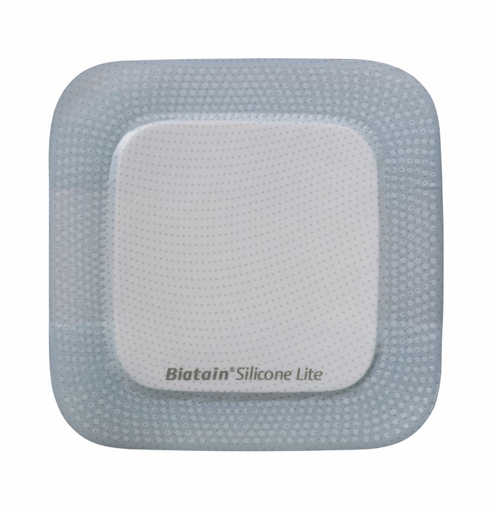 BIATAIN Silicone Lite Schaumverband<br>10 Stück, 12.5x12.5cm