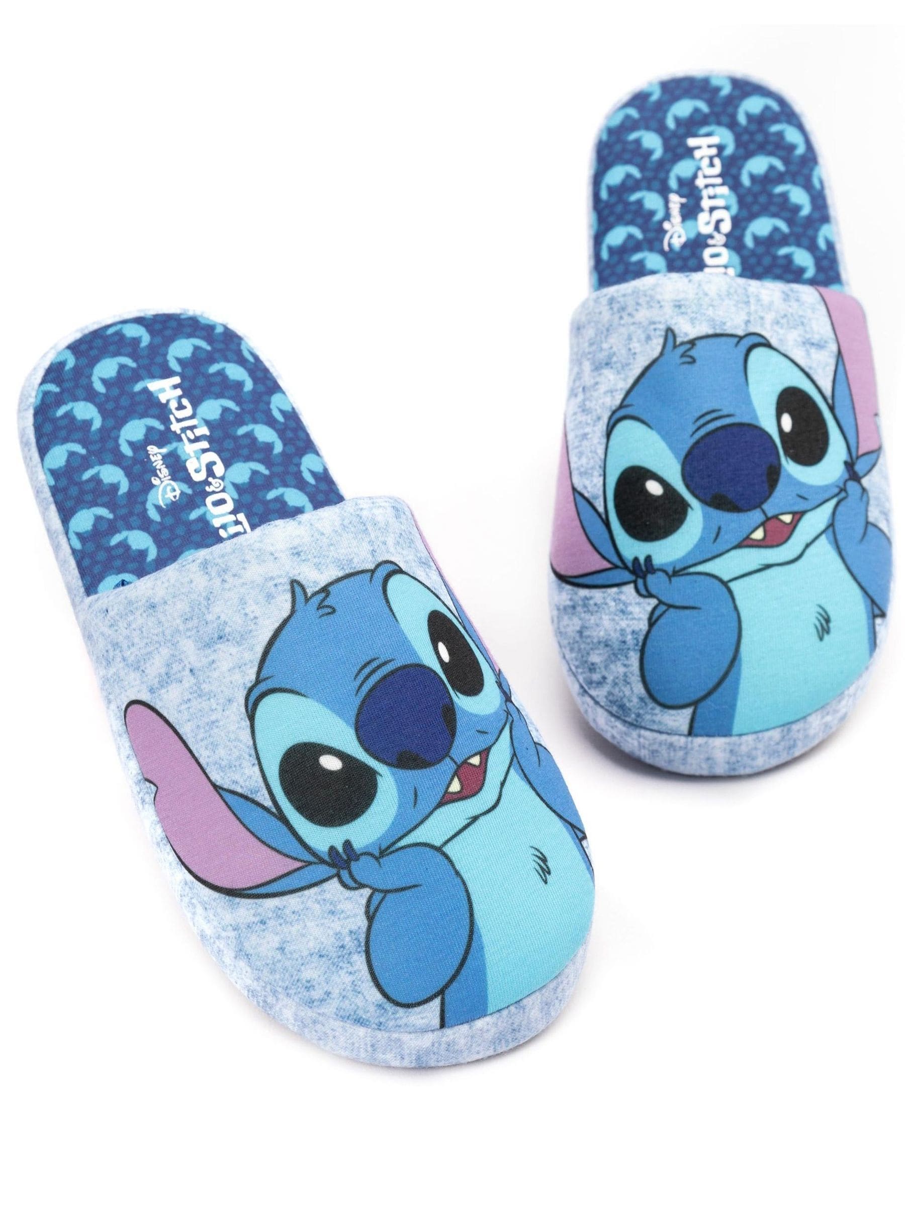 Blauw met Stitch - Vanilla Underground Womens Winter Mule Slippers
