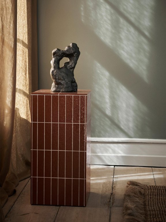 Ferm Living Pillar Pedestal pilaar bruin