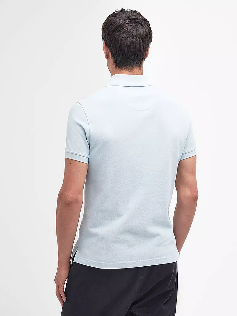 BARBOUR Poloshirt Regular Fit hellblau