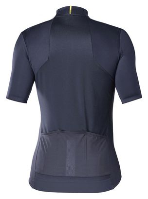 Maillot Manches Courtes Mavic Essential Total Eclipse / Gris Foncé