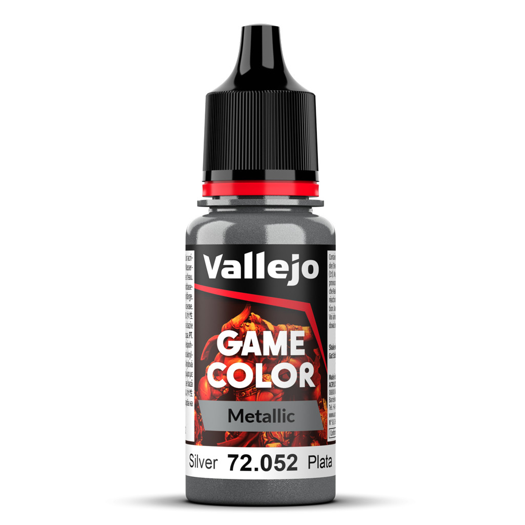 Vallejo - Game Color Metallic : Silver