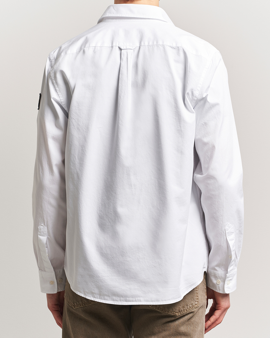 Belstaff Scale Cotton Pocket Shirt White