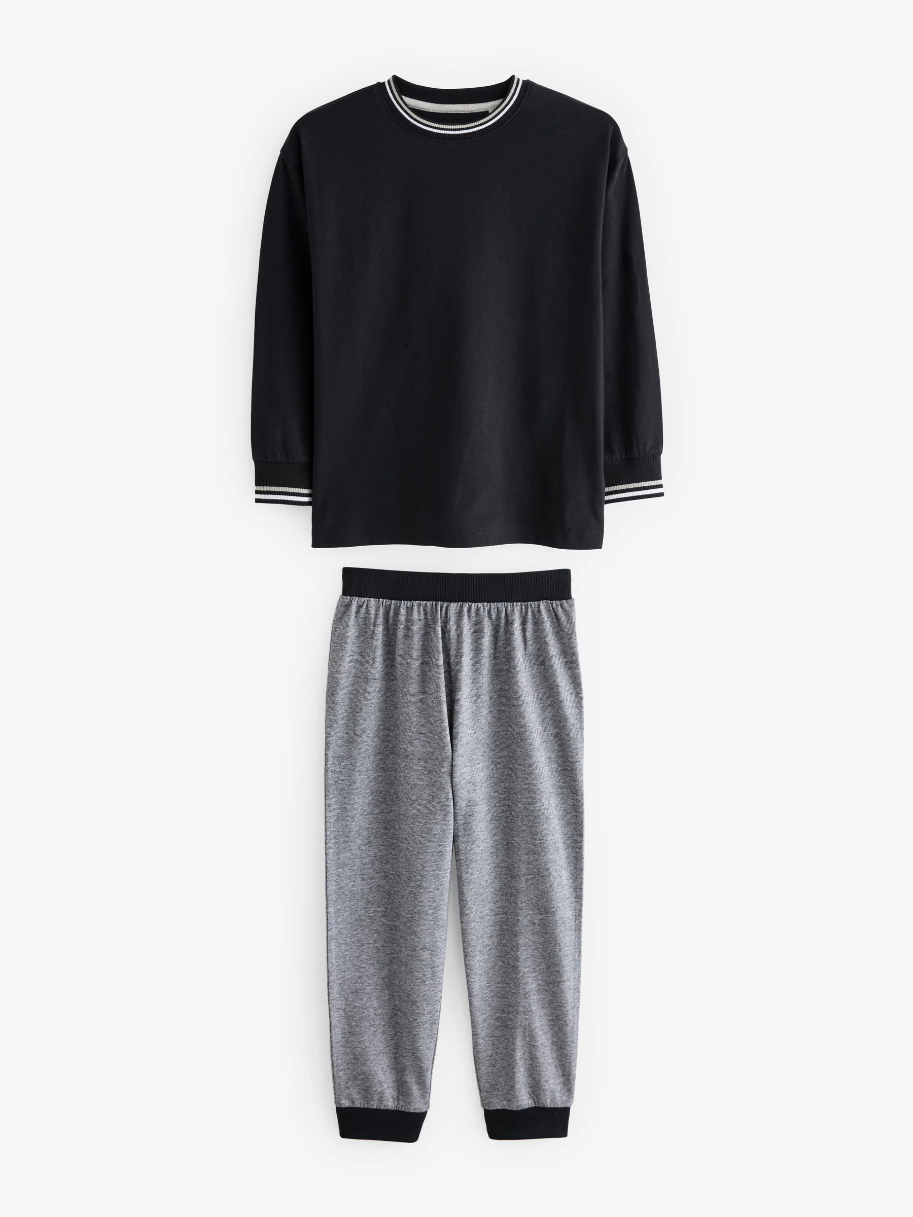 Monochroom - Pyjama met korte pijpen 3 stuks (3-16jaar) (3-16jaar)