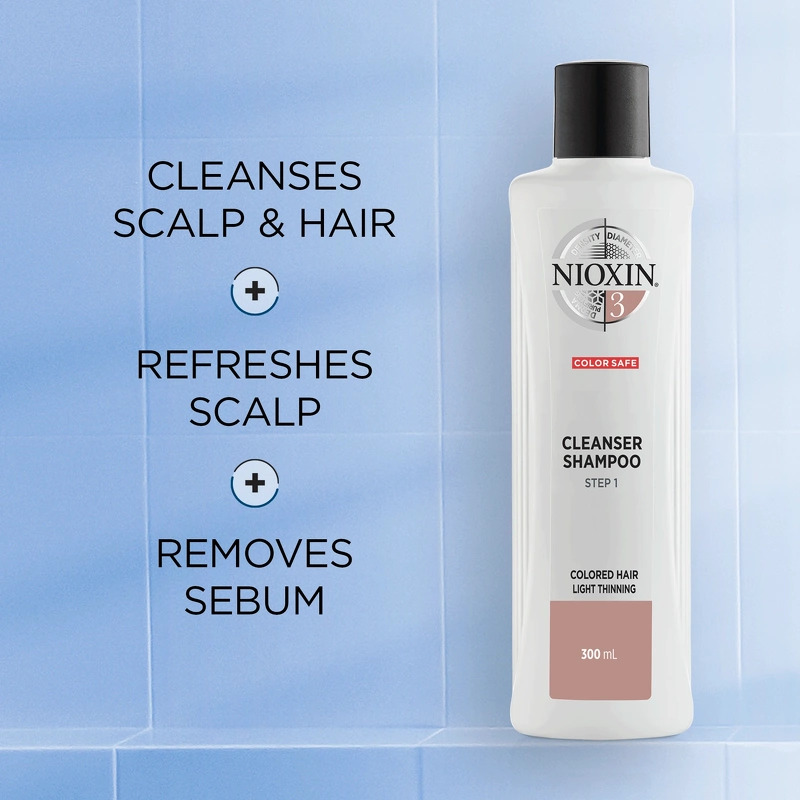 Nioxin System 3 Cleanser Shampoo 300 ml
