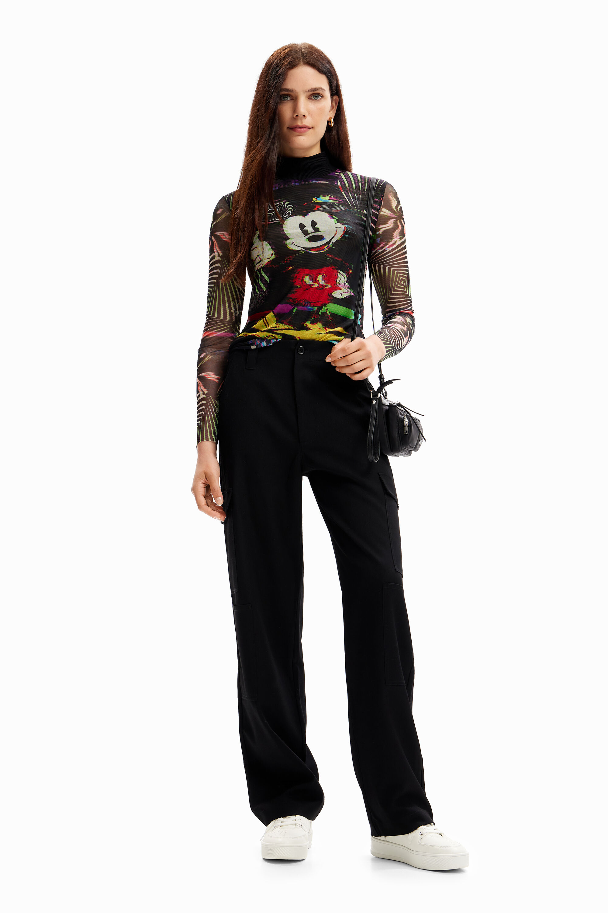 T-shirt tulle Mickey Mouse