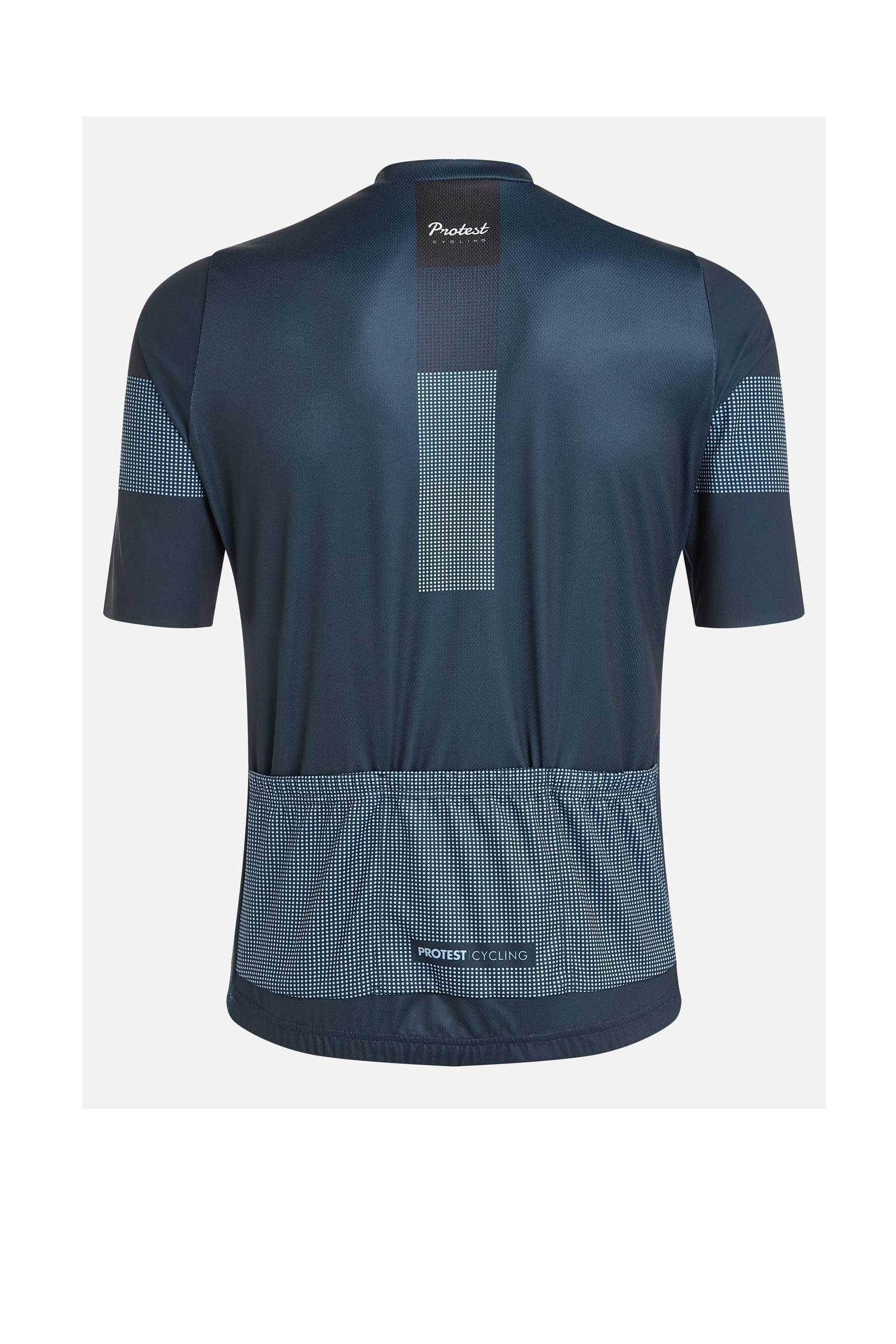 Protest fietsshirt PRTAIMAR donkerblauw/blauw