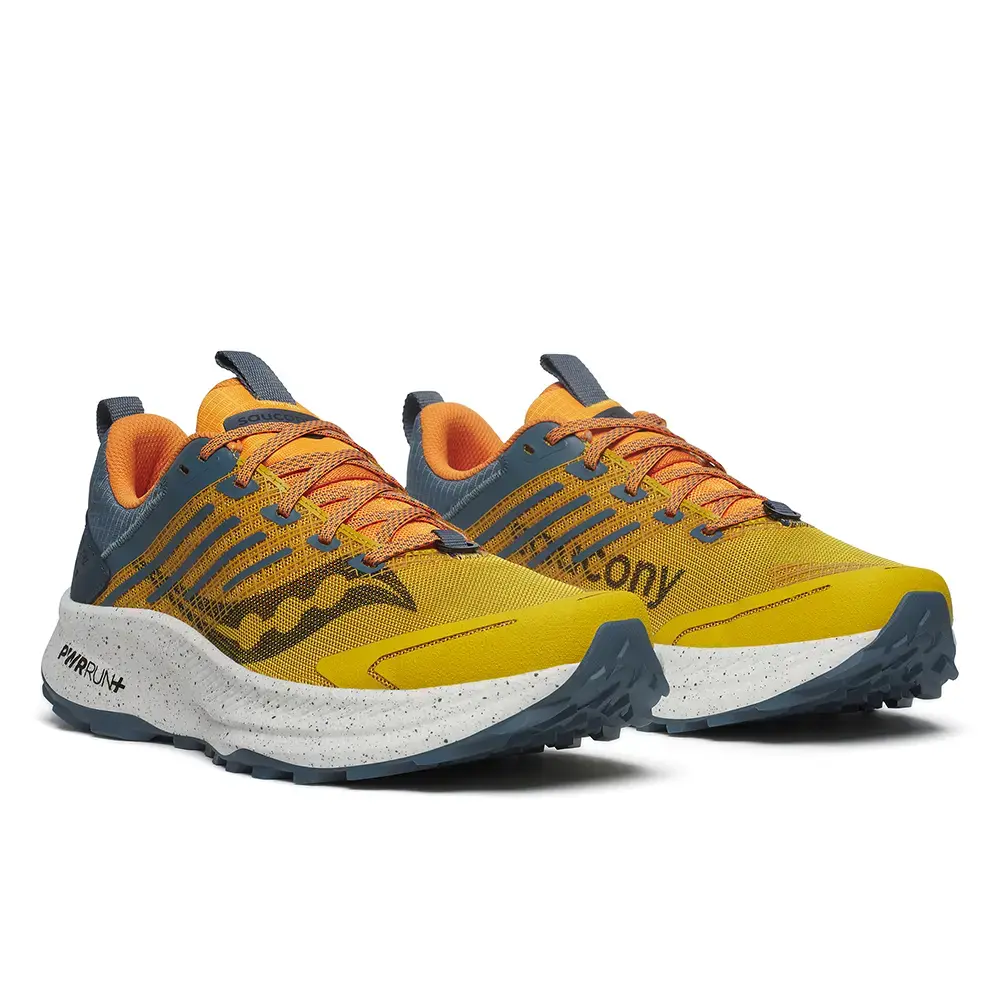 Saucony Ride TR2 Trail Hardloopschoenen Oranje/Blauw Heren