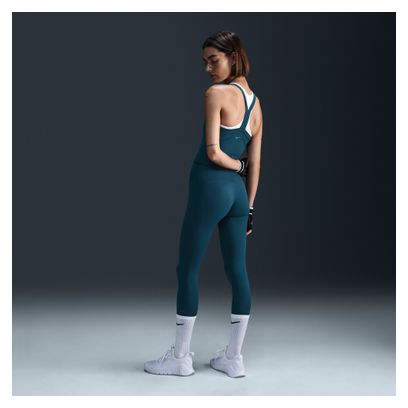 Collant long Nike One Bleu Femme