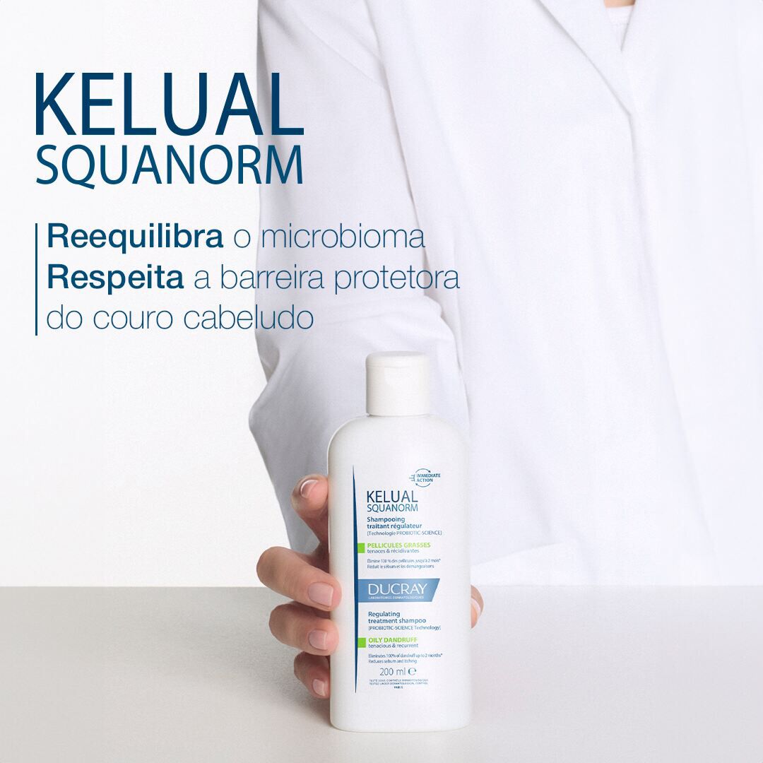 Kelual-Squanorm Champô Caspa Oleosa - 200ml
